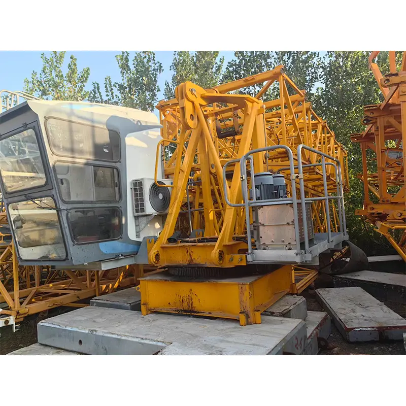 2019-2023 used tower crane DAHAN QTZ100 6013-6 for construction (6).jpg