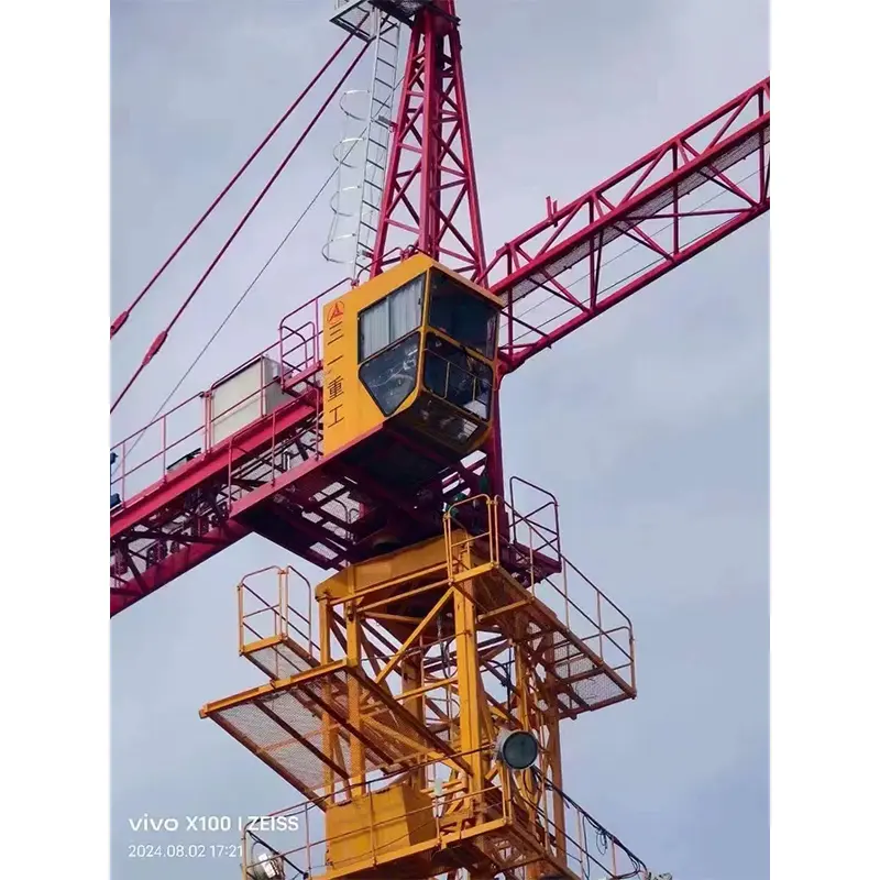 2019-2023 used tower crane SANY QTZ100 6013-6 for construction (2).jpg